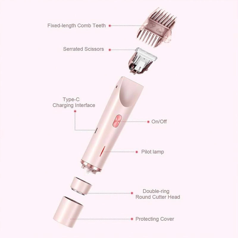 Grabana 2-in-1 Body Trimmer For Women  