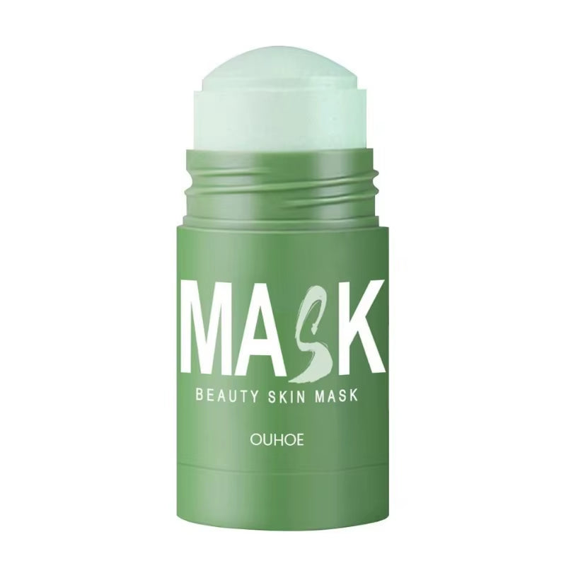 Green Tea Deep Cleansing Detoxing Pore Cleaner for Face Black Heads Purifying Clay Blackhead Remover Moisturing Face Mud Mask