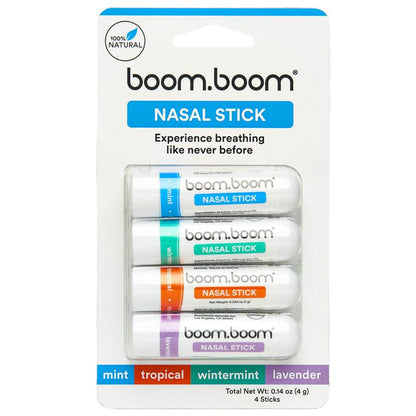 Boomboom Nasal Stick: Powerful Essential Oil Vapors | Featured on Shark Tank | Breathe in Life