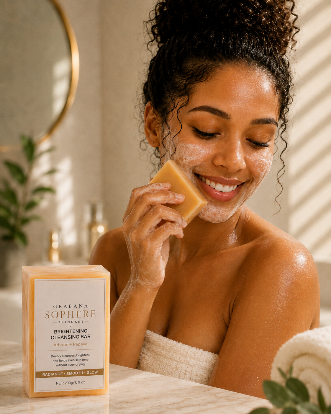 Sophere Brightening Cleansing Bar