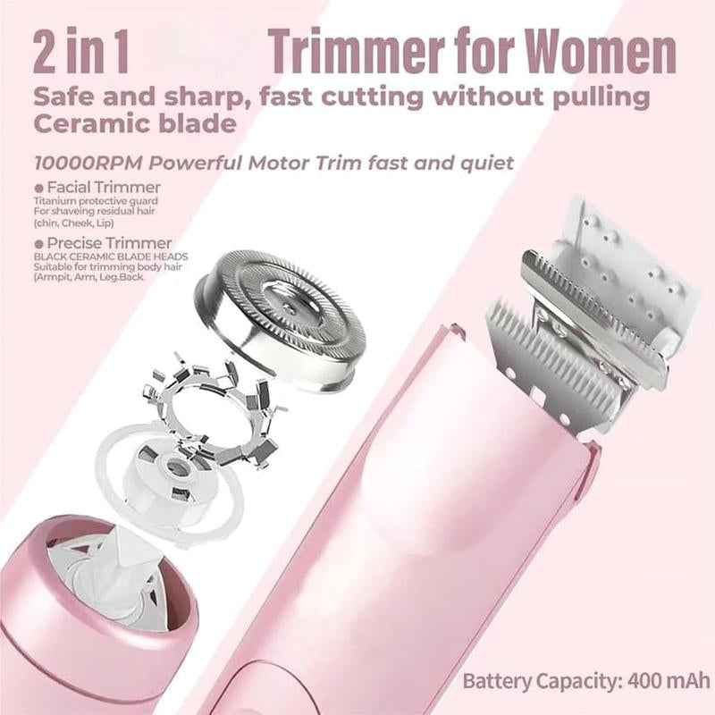 Grabana 2-in-1 Body Trimmer For Women  